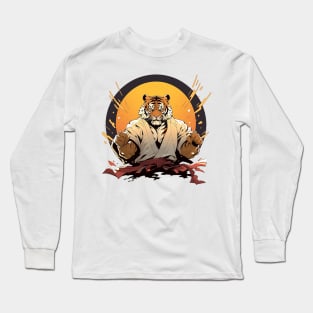 karate tiger Long Sleeve T-Shirt